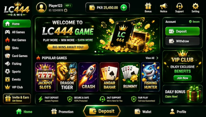 lc444 game dashboard image