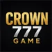 Crown777 Game logo with gold "CROWN" text, silver "777", and gold "GAME" on a black background.